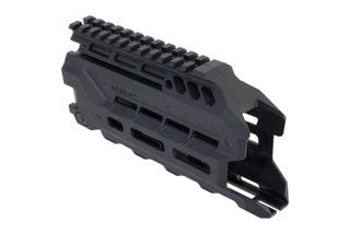 Ergonomic polymer handguard for the CZ Scorpion.